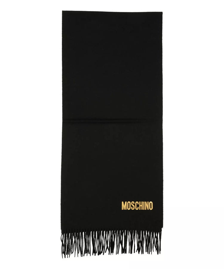 Moschino Con Logo Muffler