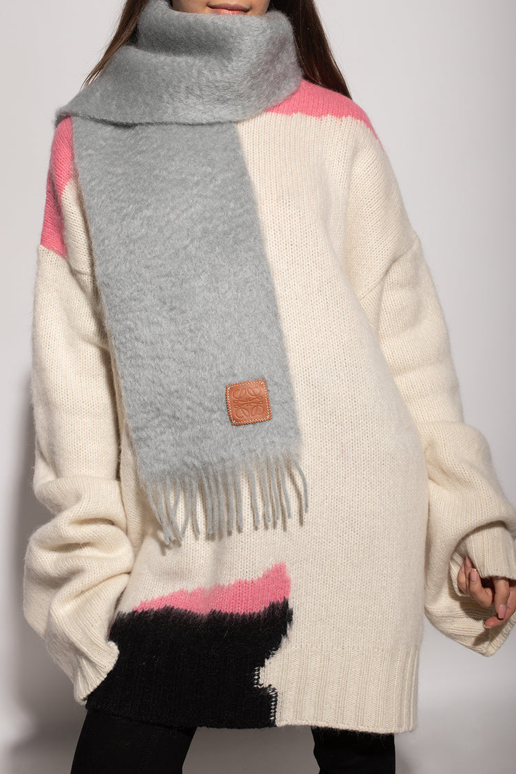 Loewe mohair and wool scarf