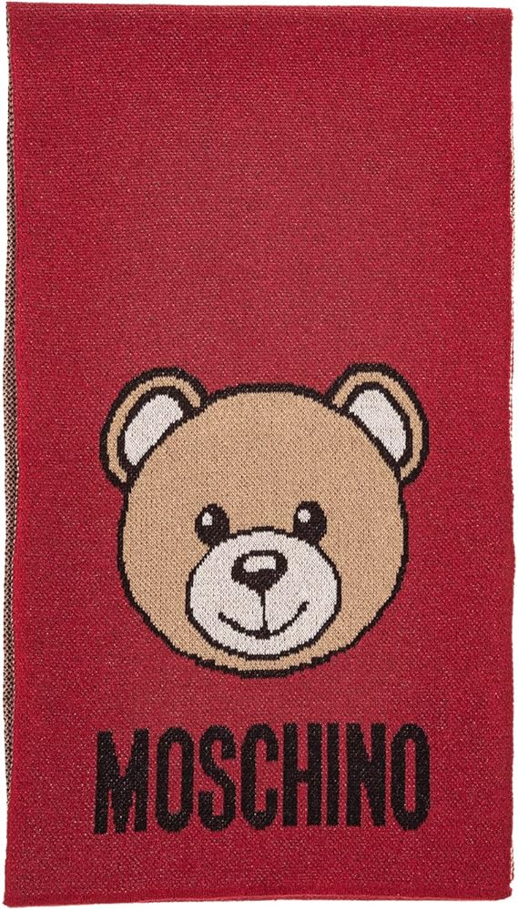 Moschino Cozy Teddy Bear Muffler