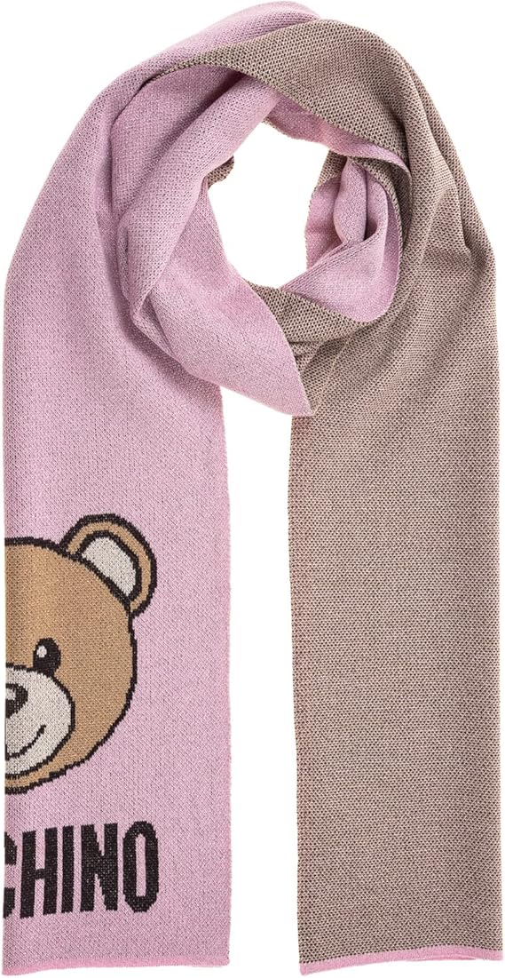 Moschino Cozy Teddy Bear Muffler