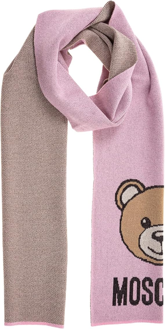 Moschino Cozy Teddy Bear Muffler
