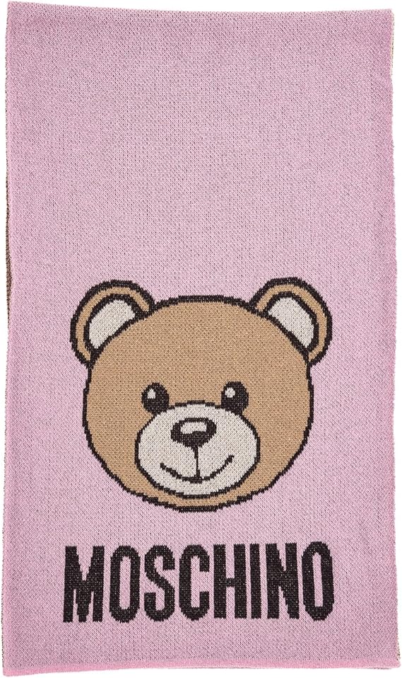 Moschino Cozy Teddy Bear Muffler