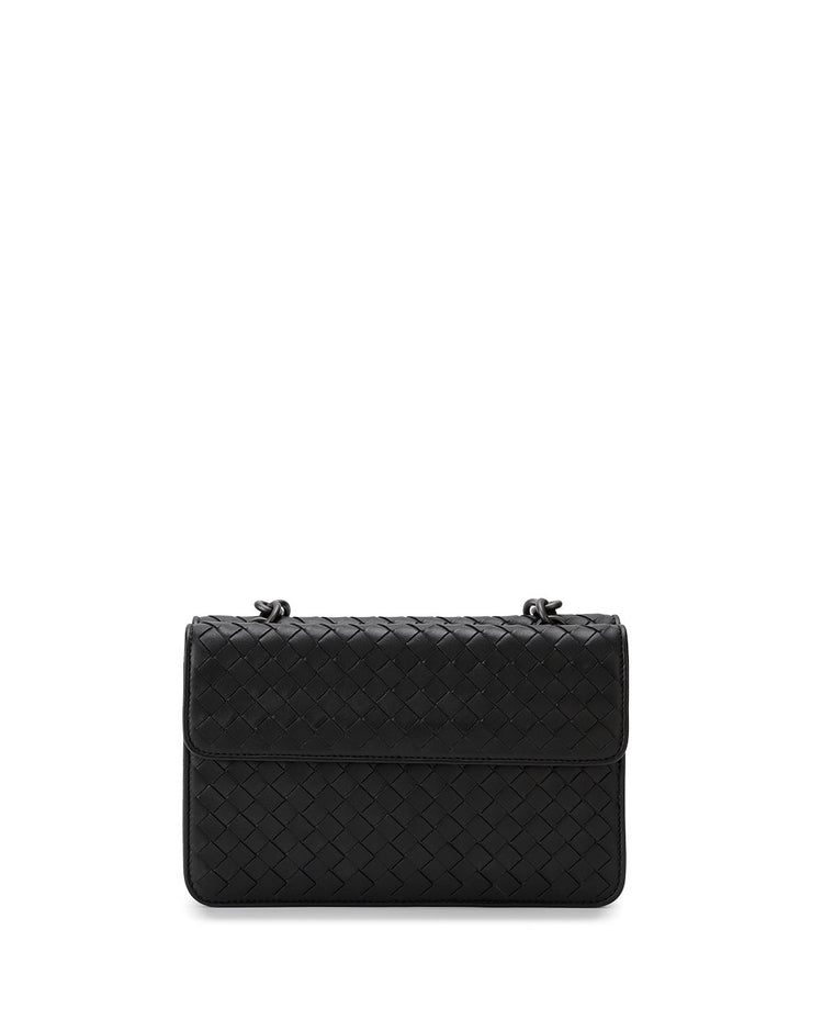 Woven Leather Shoulder Bag