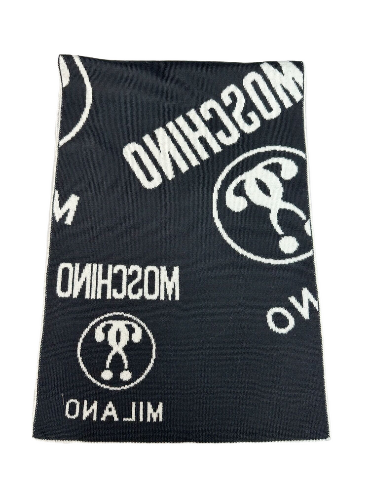 Moschino Reversible Patterned Muffler (50055)