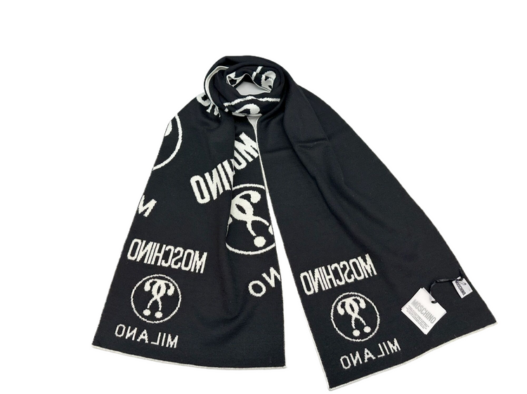 Moschino Reversible Patterned Muffler (50055)