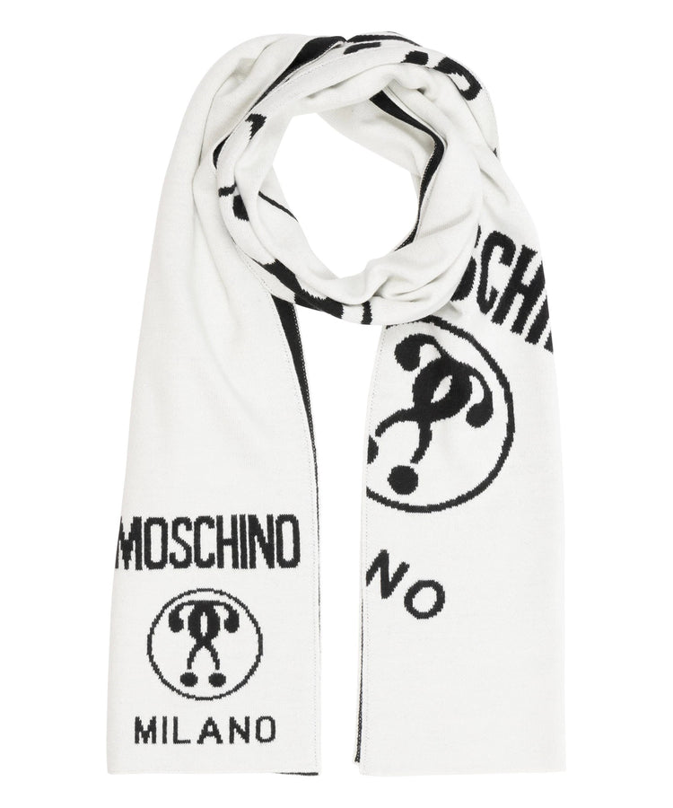 Moschino Reversible Patterned Muffler (50055)