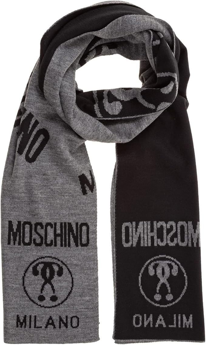 Moschino Reversible Patterned Muffler (50055)