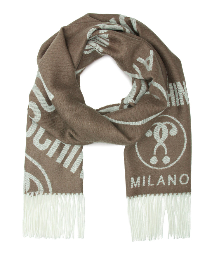 Moschino ReversiblePatterned Muffler