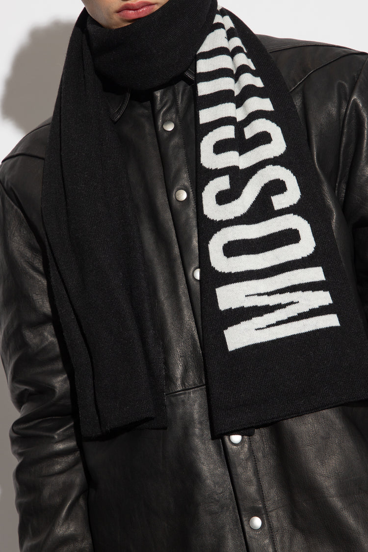 Moschino Reversible Patterned Muffler (50212)