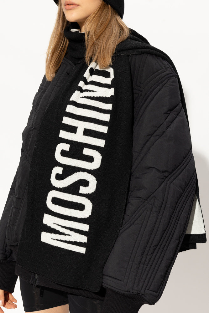 Moschino Reversible Patterned Muffler (50212)