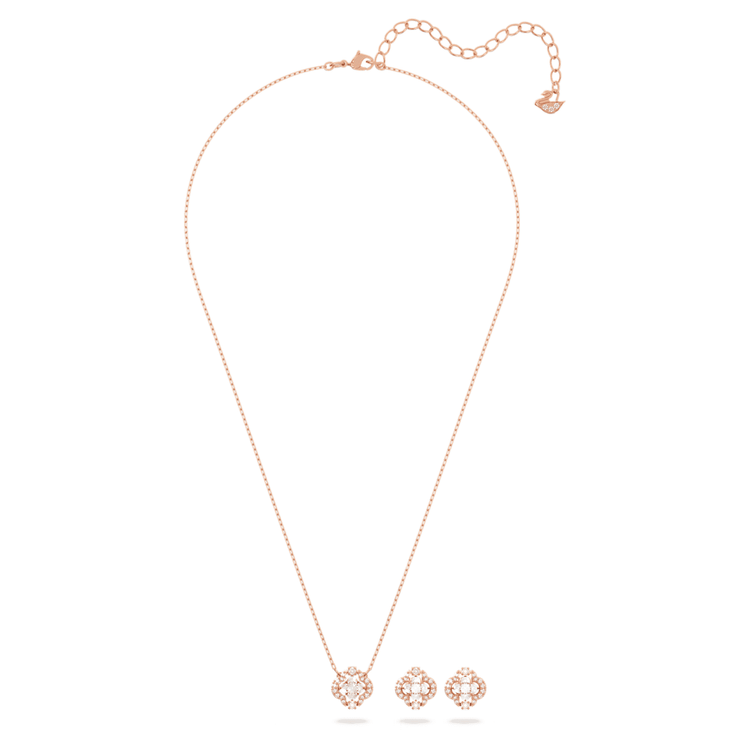 Crystal Pavé Necklace & Earring Set (5642930)