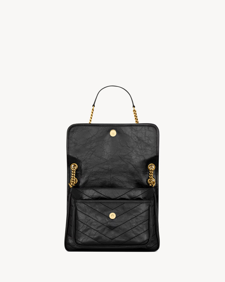 YSL NIKI MEDIUM IN VINTAGE LEATHER