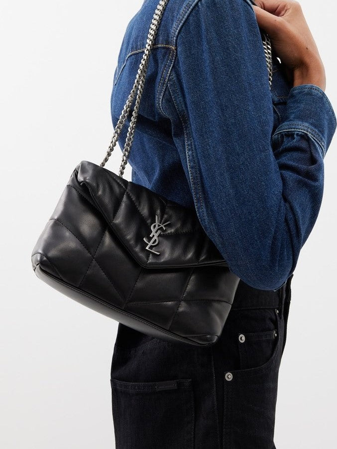 YSL Toy Puffer In Lambskin Bag