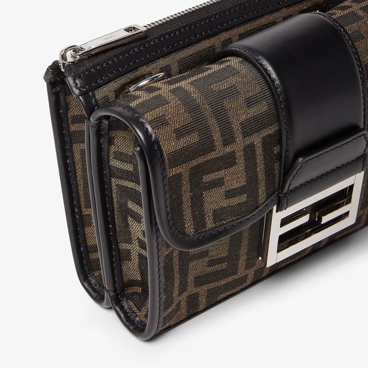 Brown FF Jacquard bag