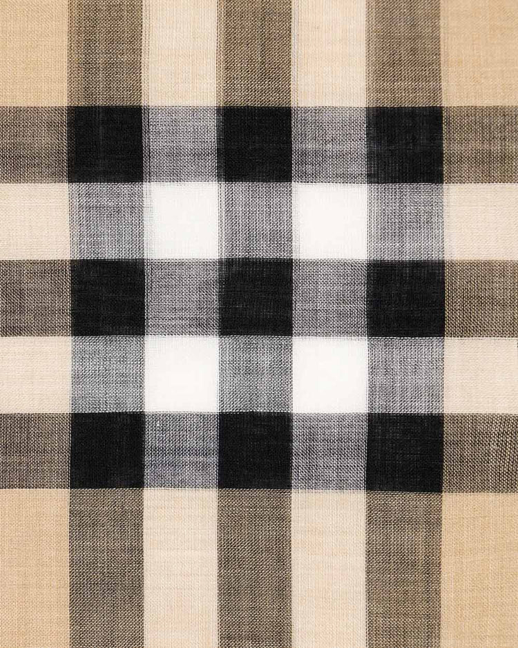 Lightweight Check Scarf