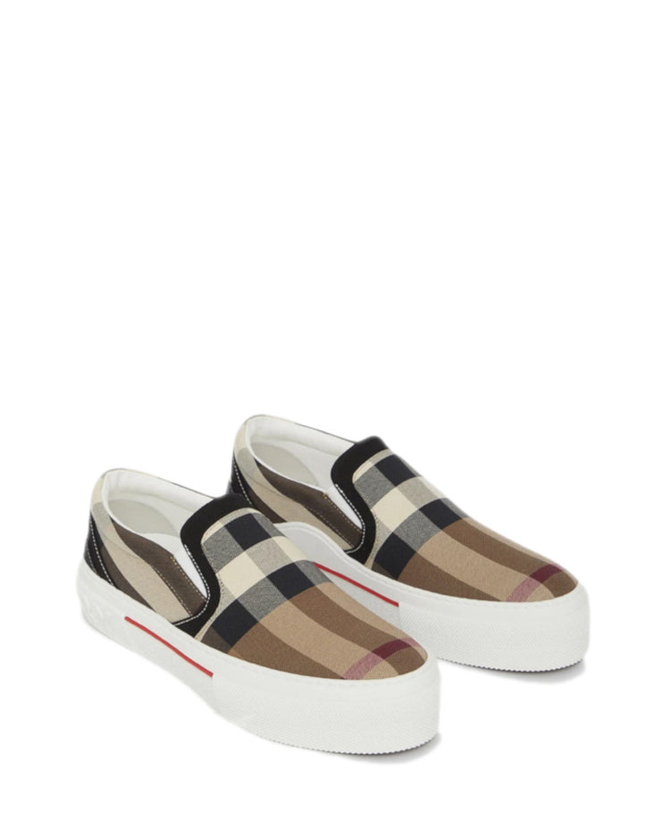 Vintage-Check Sneakers
