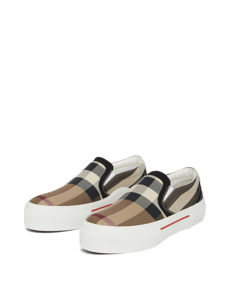Vintage-Check Sneakers