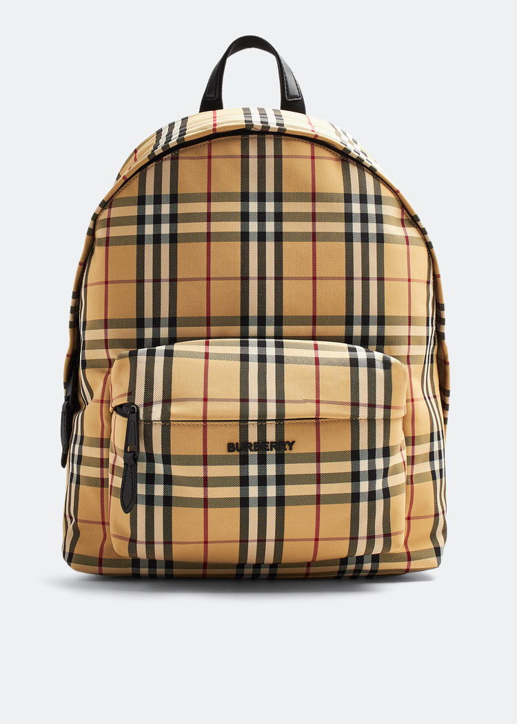 Burbbery Check Backpack