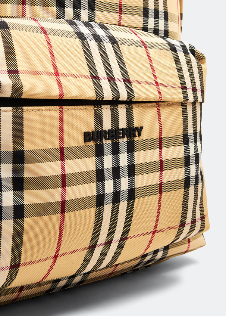 Burbbery Check Backpack