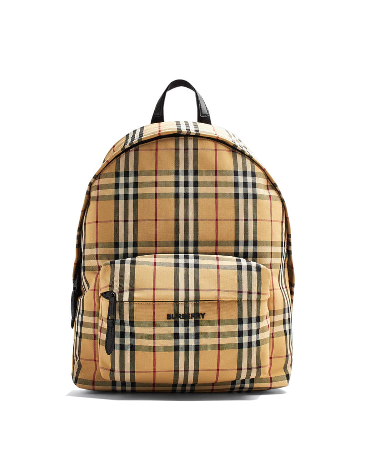 Burbbery Check Backpack