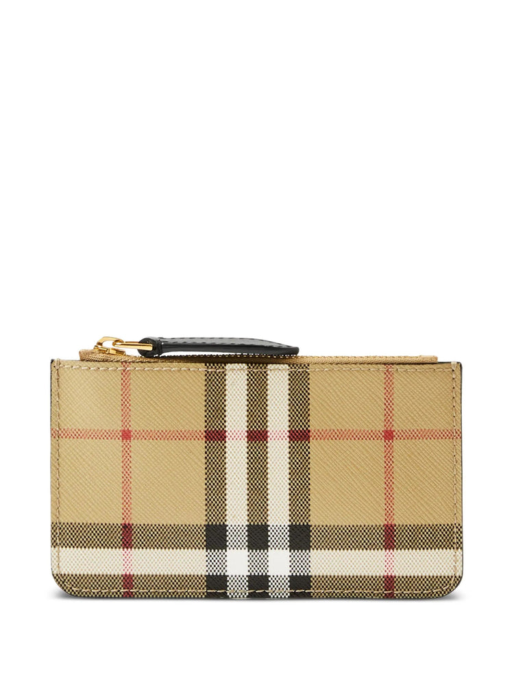 Burberry Vintage Check zipped wallet