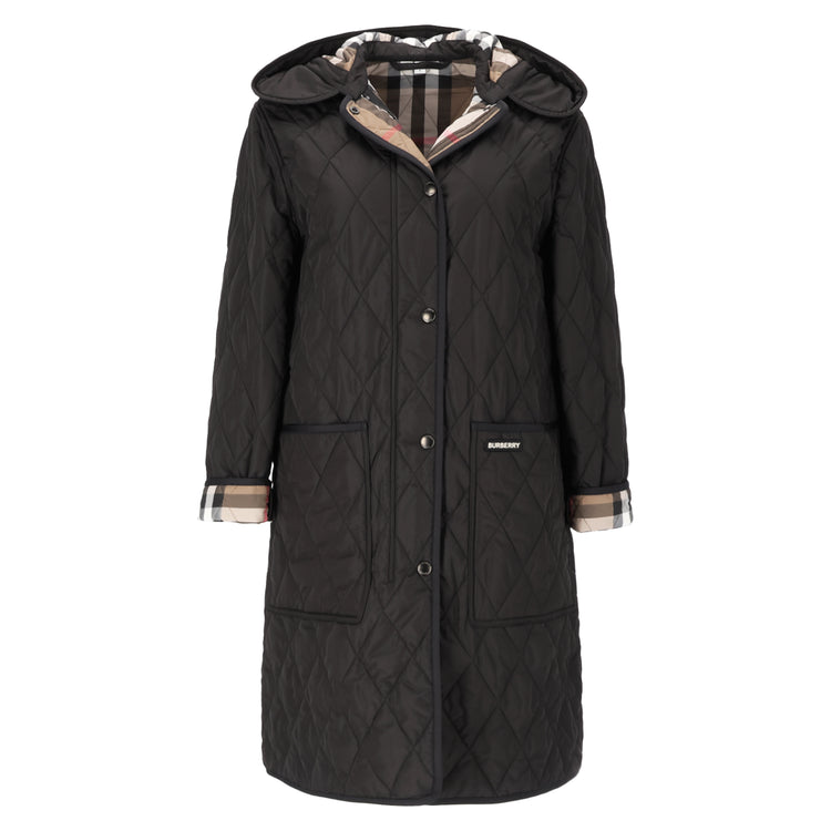 Quilted Jacket in Camel