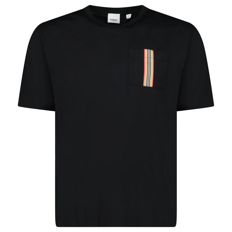 BURBERRY ICON STRIPE ELLISON POCKET MAN T