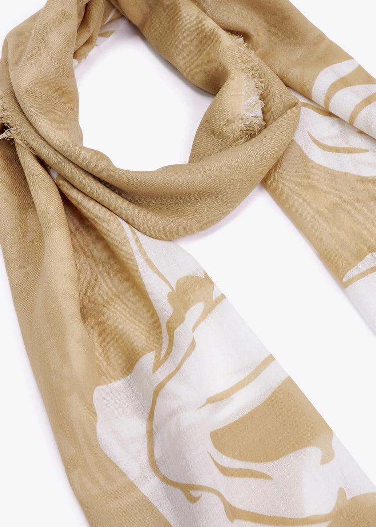 Equestrian Knight wool scarf