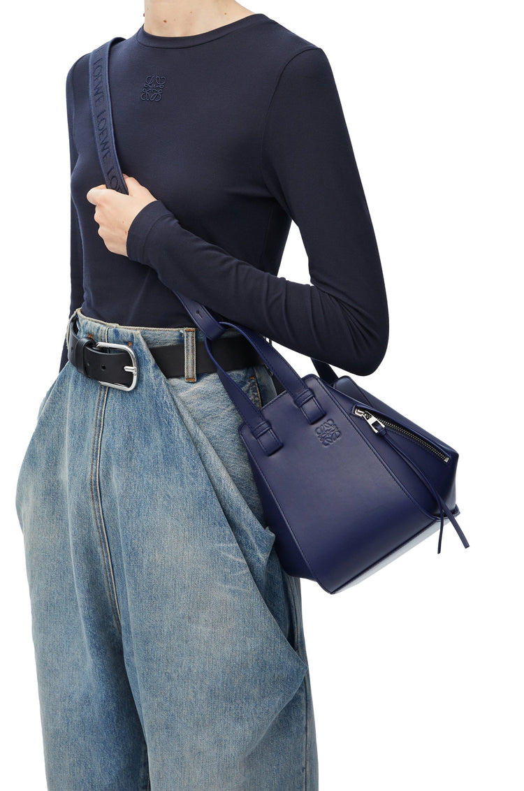 Loewe Compact Hammock bag in satin calfskin