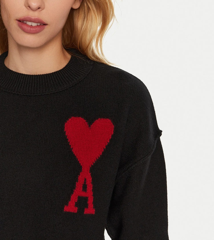 Logo Intarsia Crewneck Sweater (BFUKS006 018 009)