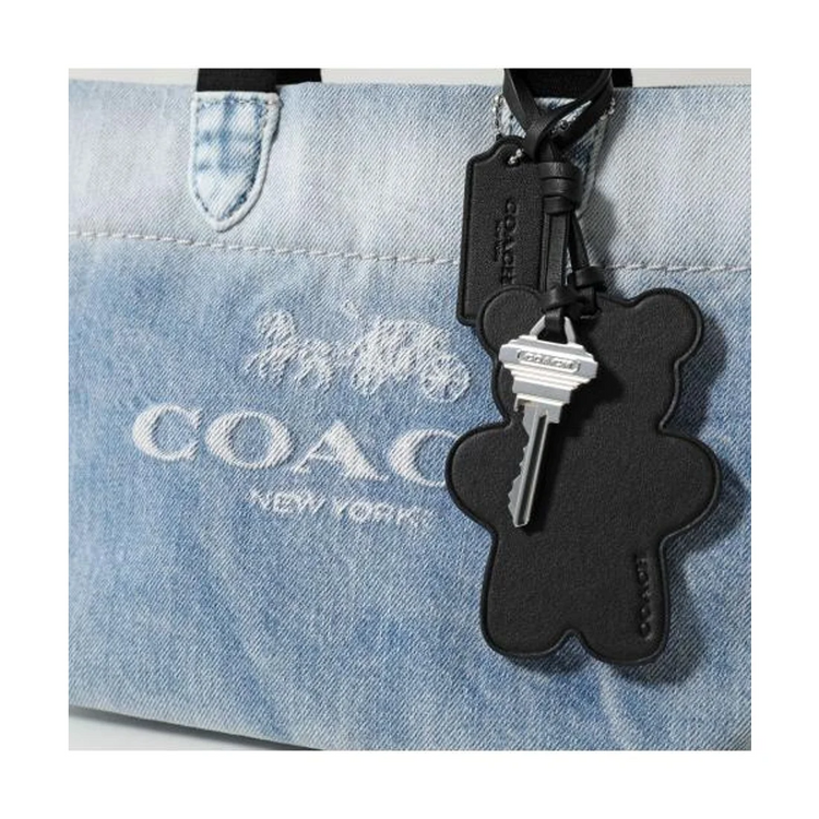 COACH Vintage-Loved Denim Mini Tour Tote (CEB33)