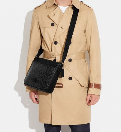 Coach District Crossbody In Signature Canvas