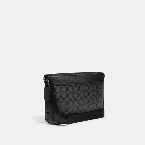Coach District Crossbody In Signature Canvas