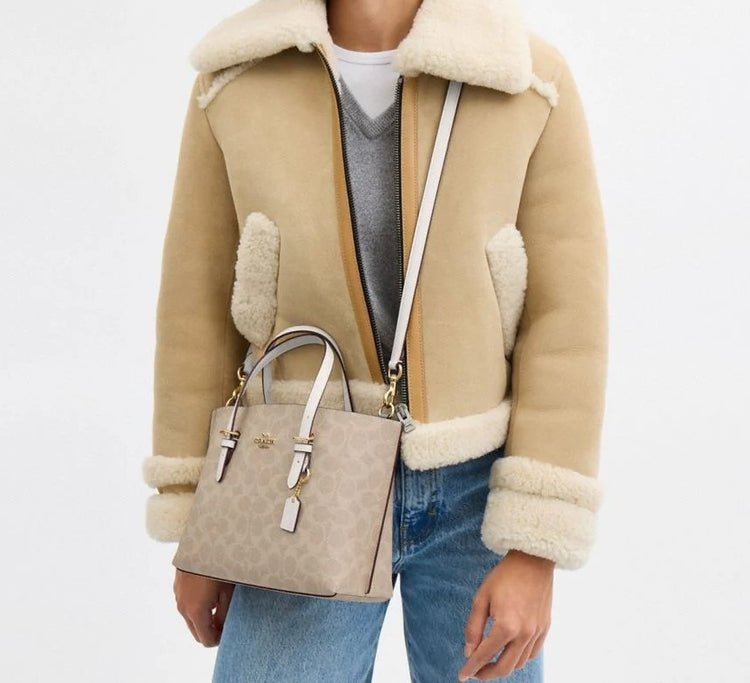 Coach Mollie Tote Bag 25 In Signature