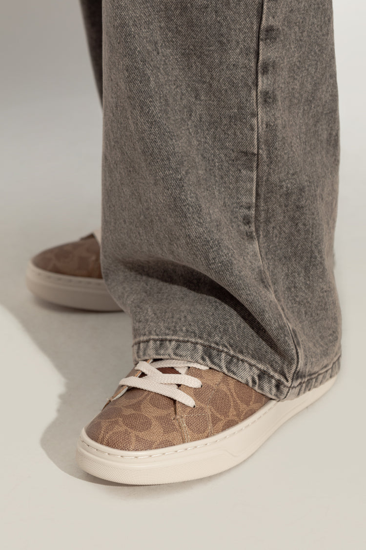 Coach Brown Sneakers High Line