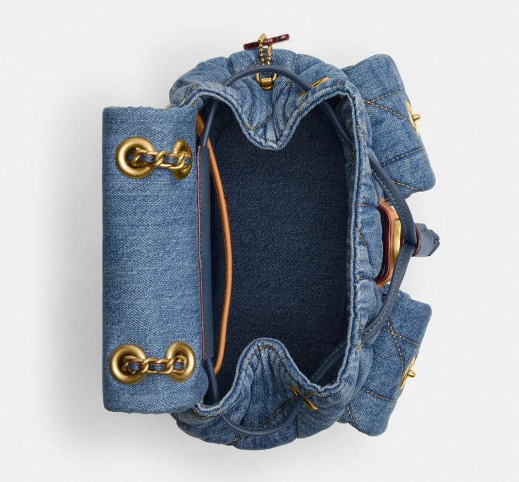 Tabby Backpack With Quilting