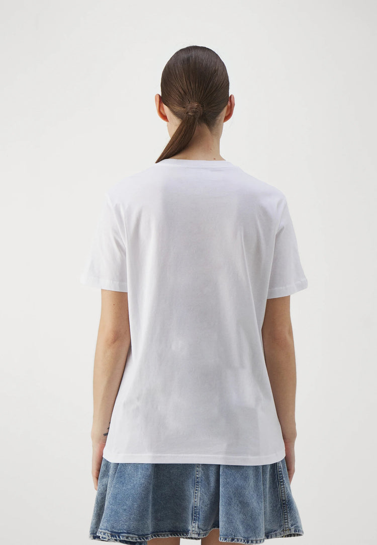 Printed Round Neck Short-Sleeves T-Shirt