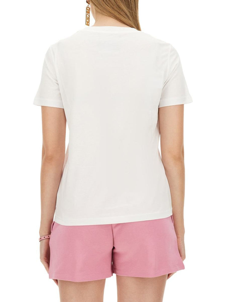 Printed Round Neck Short-Sleeves T-Shirt