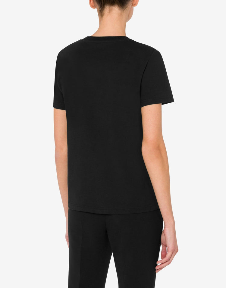 Printed Round Neck Short-Sleeves T-Shirt