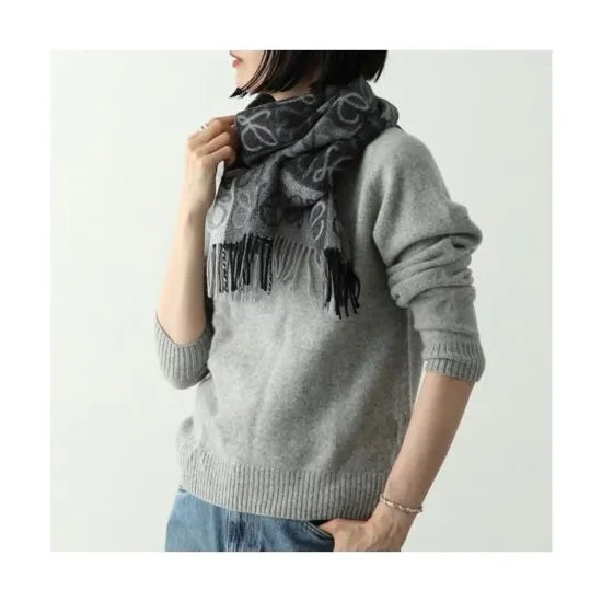 Loewe Scarf in wool and cashmere (F810487)