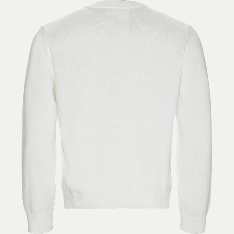 Tiger Embroidered Long-Sleeves Knitwear