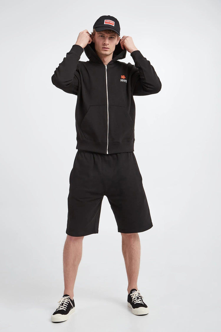 Boke Flower Embroidered Classic Hoodie