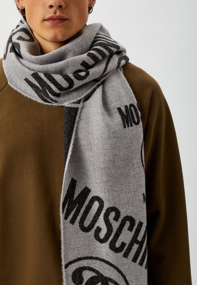 Moschino Patterned Muffler