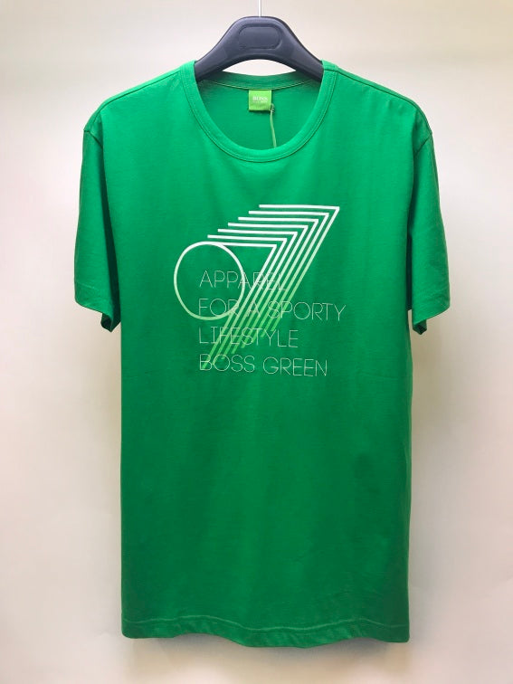 Logo Round Neck Short Sleeved T-Shirt (TEE450264095)