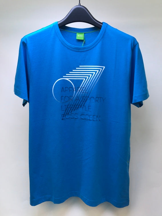 Logo Round Neck Short Sleeved T-Shirt (TEE450264095)