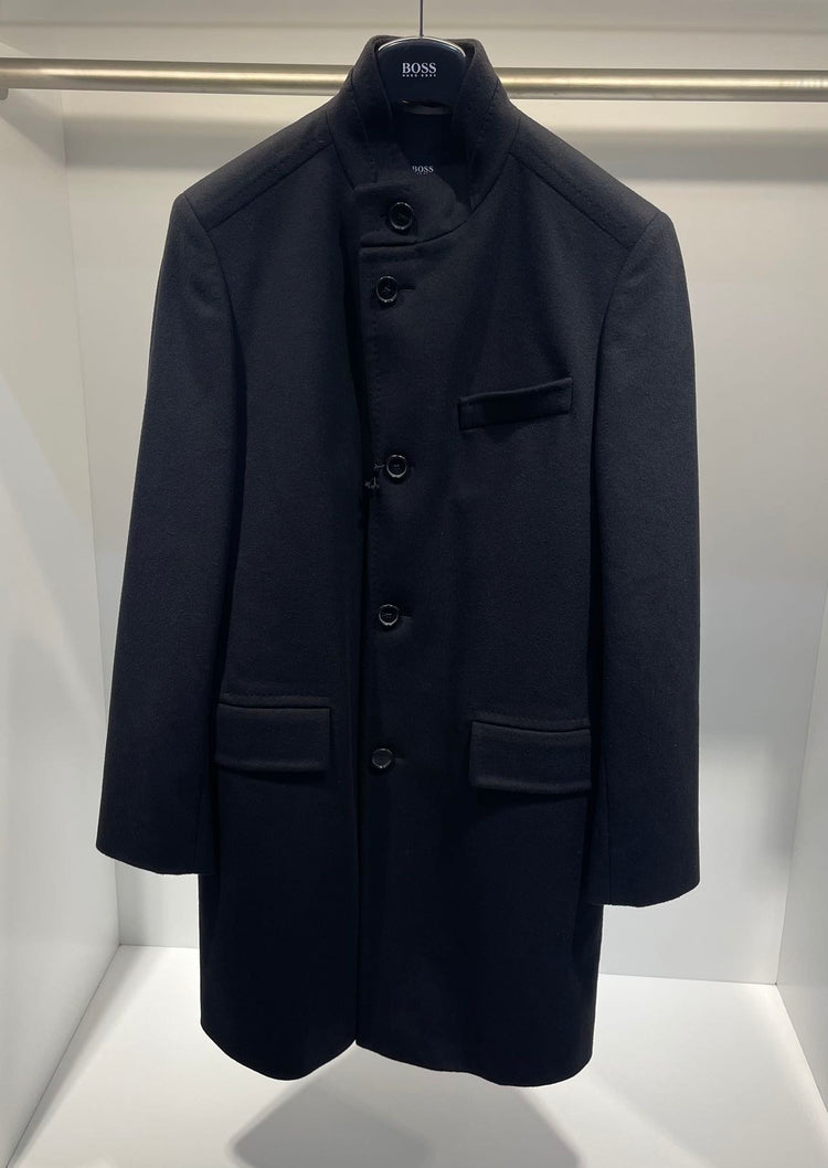 Coat in wool and cashmere