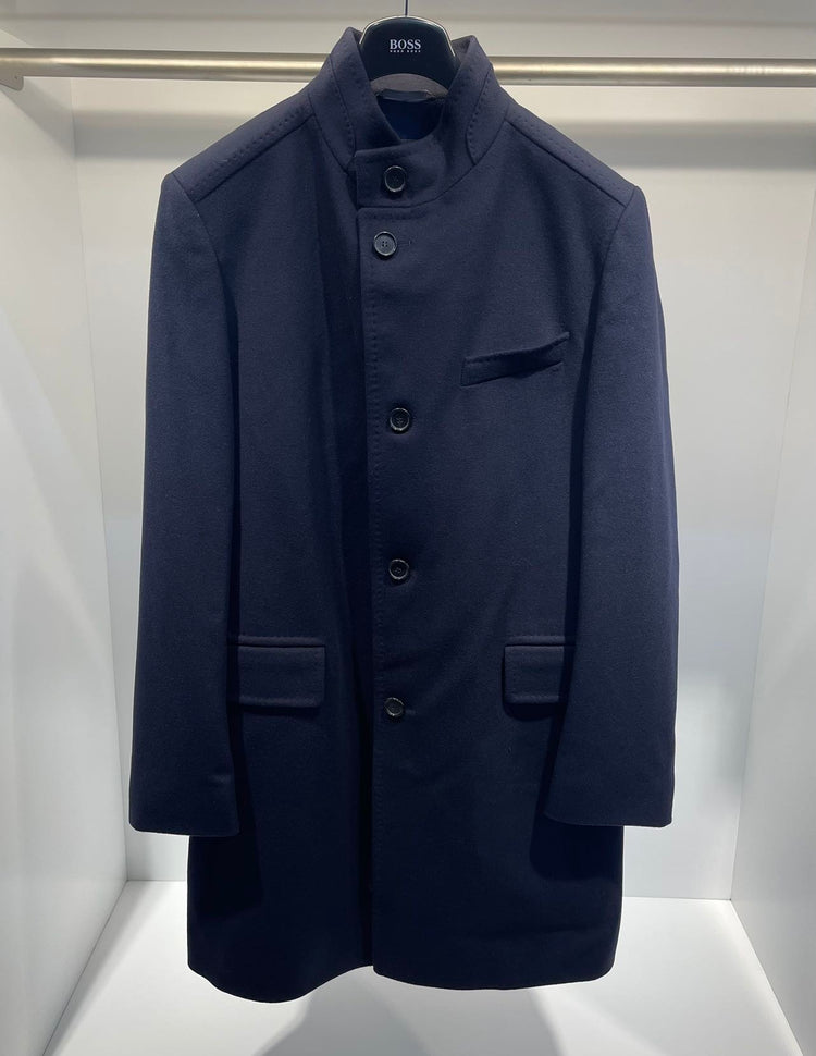 Coat in wool and cashmere