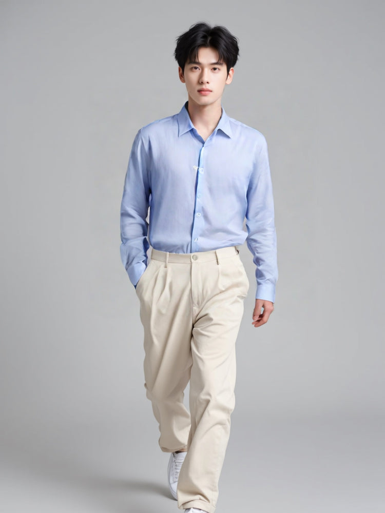 ARMANI COLLEZIONI MEN LONG SHIRT (S1CA6TS130C999)