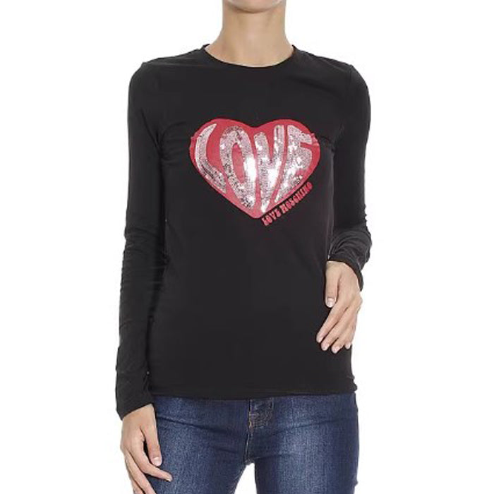 MOSCHINO LADY LONG SLEEVES T-SHIRT