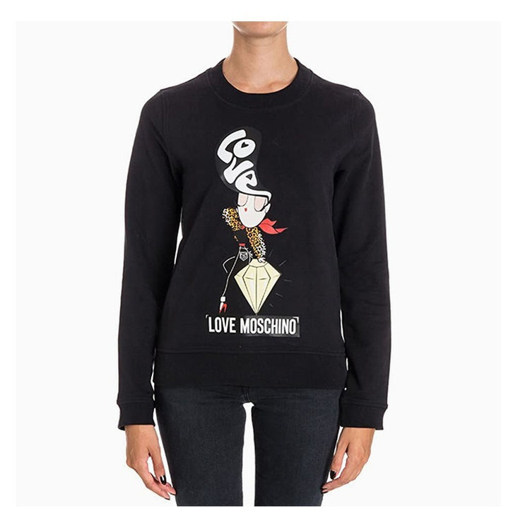 MOSCHINO LADY LONG SLEEVES T-SHIRT
